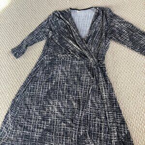 Kaleigh StitchFix Black and White Women's Dress XL